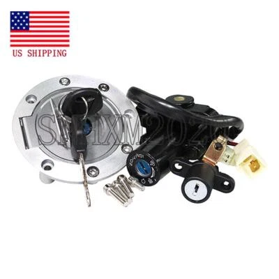 Ignition Switch Fuel Gas Cap Lock Set For Yamaha FZ6R 2009-2014 FZ6 2004-2009 - Изображение 1 из 4