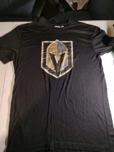 NHL Vegas Golden Knights Men's Large  T-Shirt NHL Concepts Tee Graphic Black MD - Picture 1 of 4