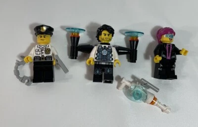 LEGO Ultra Agentes Minifiguras Lote Jack Fury Caila Phoenix Astor City Agent Foto 1 de 4