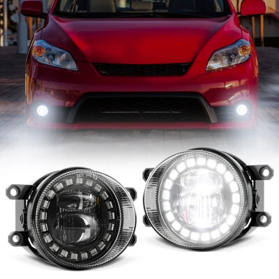 适用于丰田 Solara 2006 至 2008 双 LED 雾灯保险杠驾驶灯最亮 — 第 1/4 张图片