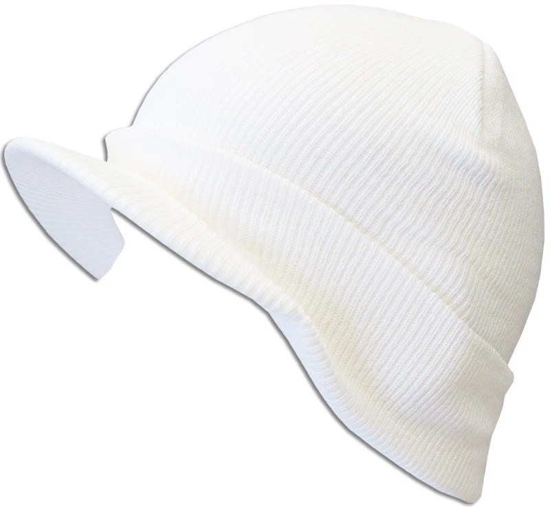 Visera Bill Gorro Puño Tejido Gorra Esquí Sombrero Invierno Calavera Unisex Grueso Hecho en EE. UU. Foto 1 de 1