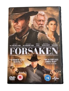 Forsaken (DVD, 2016) Western, Retired Gunfighter, Estranged Father Railroad Gang - Bild 1 von 3