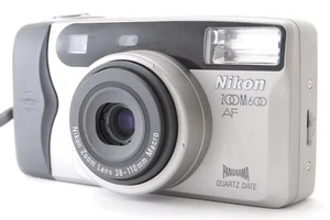【MINT】Nikon Zoom 600 AF Compact 35mm Works great Silver Camera From Japan - Picture 1 of 10
