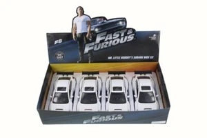 BOX OF 4 DIECAST CARS MR. LITTLE NOBODY SUBARU WRX STI FAST & FURIOUS F8 1/24 - Picture 1 of 2