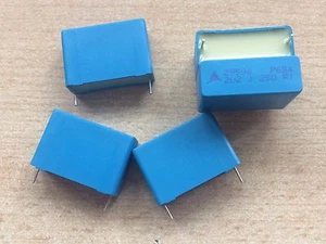 Metal film poly cap B32654-A3225 Epcos 2.2uf 250V 5% 5pcs £6.00 Z1290 - Picture 1 of 1