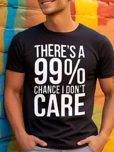 Men's Pattern Printed Short Sleeved T-shirt Top, Men's Clothing - Picture 1 of 7