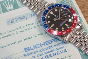 rolex GMT Master Ref.16750 watch men TO181467 - Picture 1 of 10