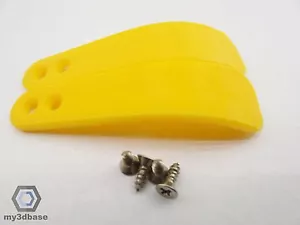 PS4 Paddles STANDARD, GELB/YELLOW, orig.**my3dbase**+Schrauben/screws - Picture 1 of 1
