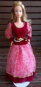 1979 Barbie Puppe Modedesigner Original VELVET TOUCH 2789 Burgund Kleid - Bild 1 von 7