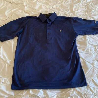 Mens Polo Top Navy Size L Ralsport Design Brand New Without Tags  - image 1 of 4