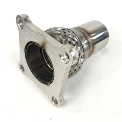 2.25-inch I.D. Outlet Repair Flex Piping Flange 4 Bolts For 96-07 Dodge Caravan - Imagen 1 de 4