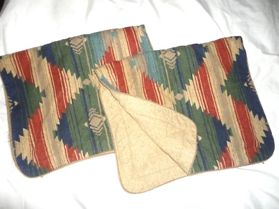 JCP PENNEY SUROESTE AZTECA VERDE TOPO ÓXIDO (PAR) FUNDAS DE ALMOHADA KING 21 X 37 Foto 1 de 4