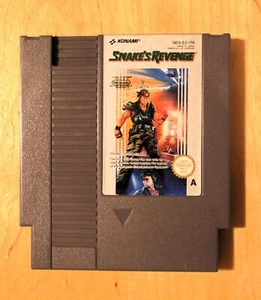 NINTENDO NES - SNAKE'S REVENGE - PAL A ITA - SOLO CARTUCCIA - Foto 1 di 1