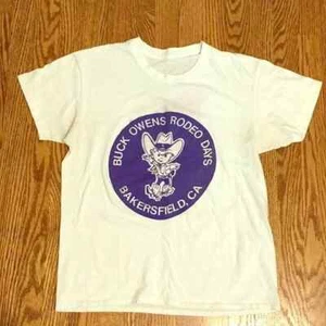 Vintage Rodeo Days Buck Owens Shirt White Classic Unisex Size S-5XL NE817 - Picture 1 of 3