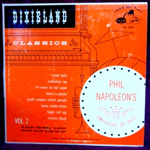Phil Napoleon Dixieland Classics Vol 2 LP PLAY GRADED Fully Tested - Picture 1 of 8