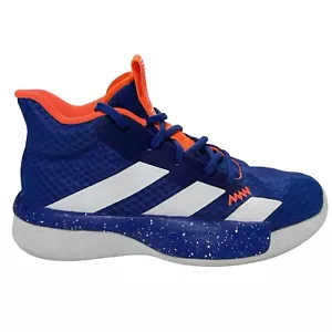 ADIDAS Pro Next 2019K Basketball Shoes Youth Size 5 Blue Orange Sneakers Athlete - Picture 1 of 15
