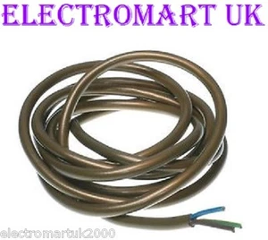 3 CORE GOLD LIGHTING CABLE FLEX WIRE 0.75MM 6 AMP PRICED PER METER - Picture 1 of 1