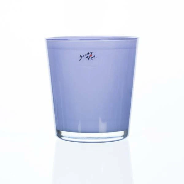 6er Set Glas Orchideentöpfe ORCHID lavendel lila H. 13,5cm D. 12cm Sandra Rich - Bild 1 von 1
