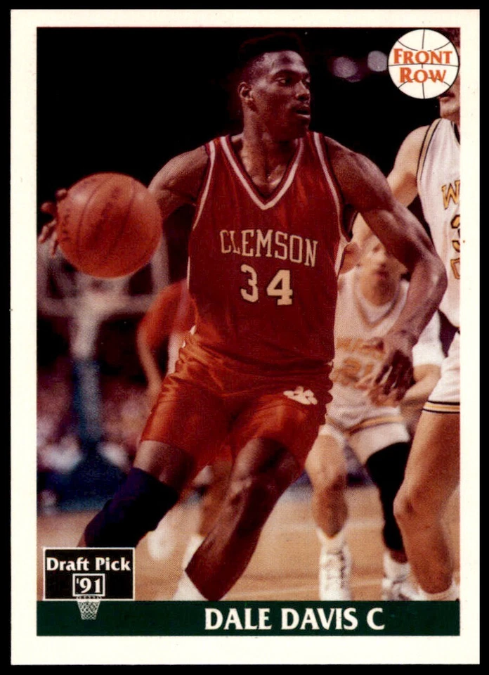 1991 Front Row Japanese Dale Davis RC Clemson Tigers #31 - Image 1 of 1