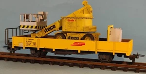 1/87 RhB Elevador Iteco GIraffe 1 + generador - Imagen 1 de 5
