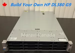 HP HPE DL380 G9 2U Server 12 LFF 2x E5-2630 V3 128GB P840AR 4GB RAID 2x 800W PSU - Picture 1 of 2