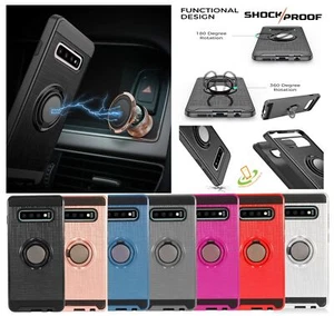 For Samsung Galaxy A53 5G Hybrid 360 Ring Stand Armor Shockproof 2in1 Case Cover - Picture 1 of 28