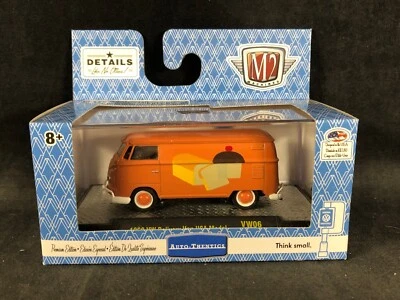 M2 Machines 1:64 Scale 1960 VW Delivery Van USA Model VW06 18-76 (Bakery)  - Image 1 of 4