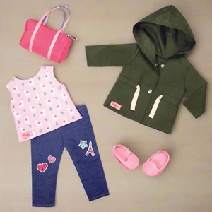 Our Generation Alpaca Your Bags Deluxe Outfit - Picture 1 of 24