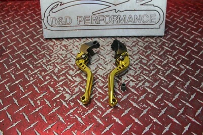 2004 - 2006 YAMAHA YZF R1 TARUGO ESQUERDA E DIREITA ALAVANCAS CURTAS R182 - Imagem 1 de 4