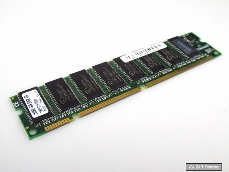 256MB Transcend TS32MLS64V6D 133MHz PC-133U SD-RAM Arbeitsspeicher SDR DIMM 168 - Bild 1 von 1