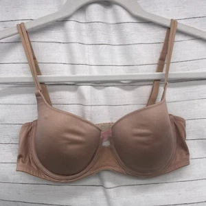 Sujetador con aros push up acolchado beige para mujer Victorias Secret talla 34B doble correa - Imagen 1 de 6