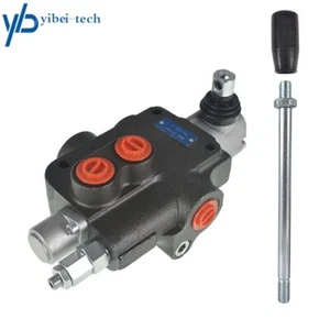 1 Spool Valvola Controllo Direzionale Idraulica Motori Spool Doppia Azione 21 GPM - Foto 1 di 10