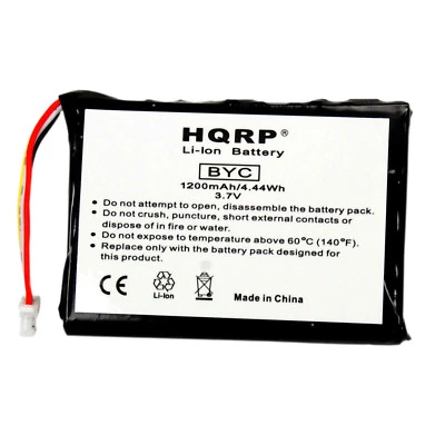 Batería HQRP para Flip MinoHD Cisco 02404-0019-00, 02404-0022-00 Repuesto Foto 1 de 4