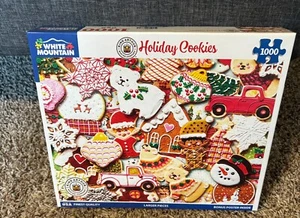 NEW!! White Mountain (KING ARTHUR), "Holiday Cookies" jigsaw puzzle - Picture 1 of 4