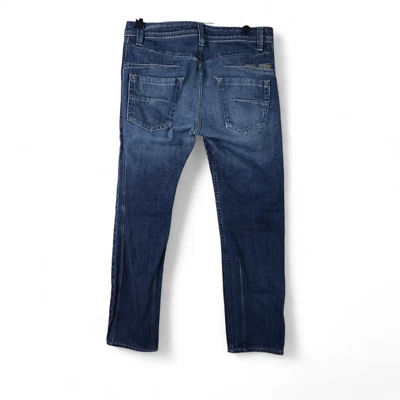 Jeans Diesel Para Hombre 30 Ajustes 32x29 Darron Ajustados Cónicos Calce Regular Botón Mosca Denim Foto 1 de 4