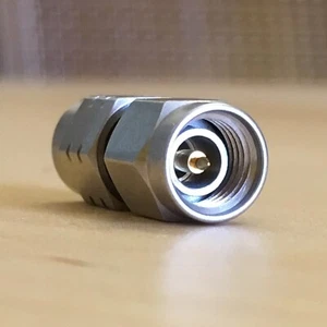 Echoic 3.5mm Male - 2.4mm Male Coaxial Adapter Connector 26.5GHz RF Microwave - Picture 1 of 6