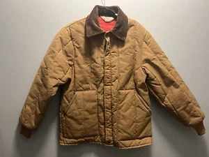 Vintage Walls Blizzard Pruf Brown canvas Work Utility Jacket - Picture 1 of 10