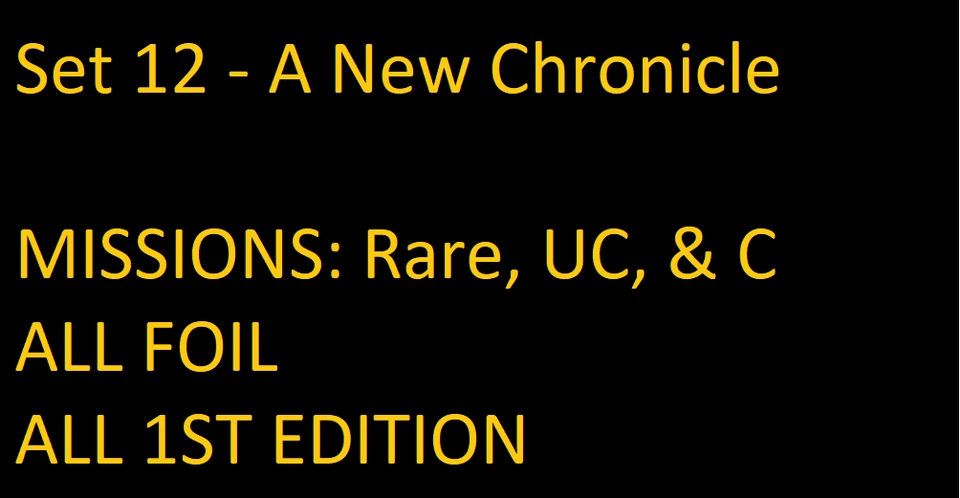 Lámina Naruto CCG A New Chronicle 'Misiones' 1ª Edición Casi Nueva Foto 1 de 1
