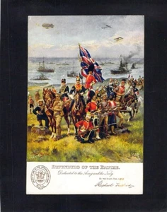 F1904 Military UK Defenders of the Empire PU1917 Tucks vintage postcard - Picture 1 of 2