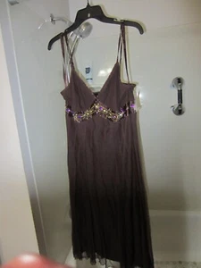 NWT women's Prom/party dress Mix It Size 12 brown color RETAIL 79.99 - Picture 1 of 17