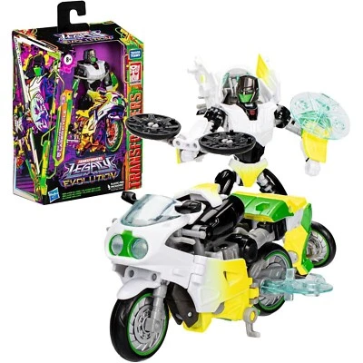 HASBRO TRANSFORMERS LEGACY EVOLUTION DELUXE G2 UNIVERSE LASER CYCLE FIGURE - Image 1 of 4