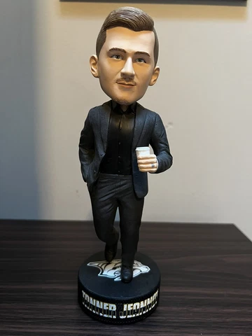 RARE Nashville Predators TANNER JEANNOT Bobblehead NHL Hockey Collectible Bolts Cover