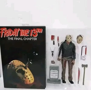 NECA Friday The 13th Final Chapter 7" Action Figure 1:12 Scale Jason Voorhees - Imagen 1 de 8