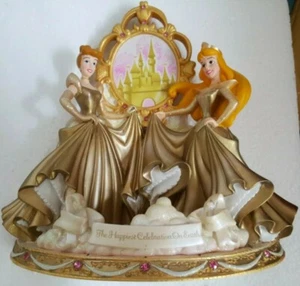 HTF Disney Princess “The Happiest Celebration On Earth” Figure NEW In Box Gold - Picture 1 of 9