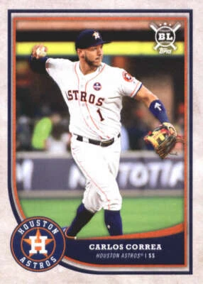 2018 Topps Big League #200 Carlos Correa Houston Astros - Image 1 of 2
