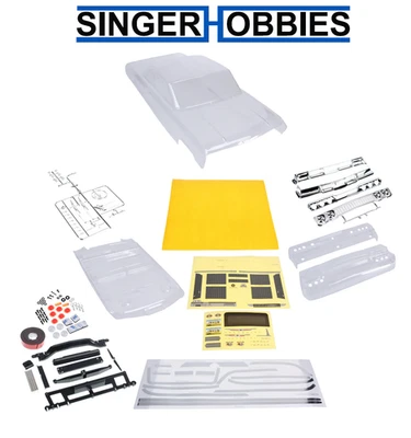 Комплект кузова REDCAT RACE RER37444 SIXTYTHREE 63' Impala (прозрачный) (1 комплект) HH - Изображение 1 из 2