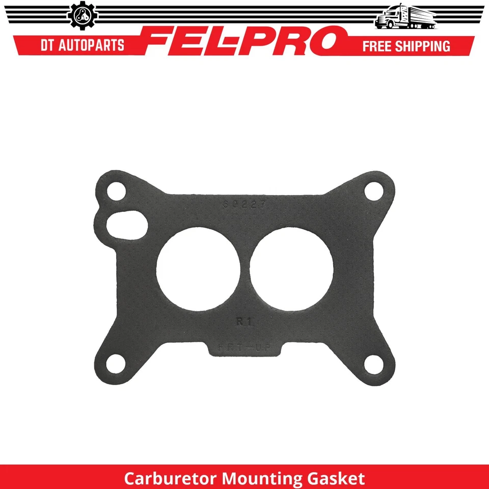 For 73-74 Ford F-100 Carburetor Mounting Gasket Spacer To Intake Manifold FelPro - Image 1 of 1