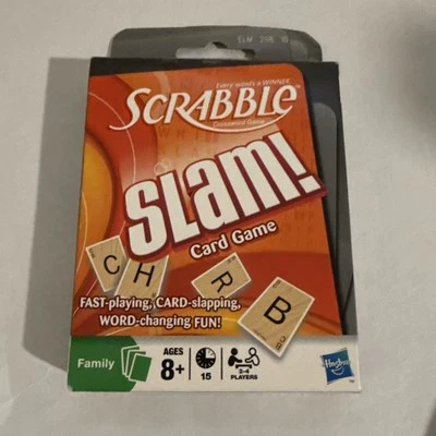 2008 Hasbro SCRABBLE SLAM Card Game - New - Sealed Box - Image 1 of 2