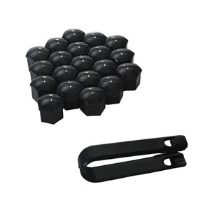 20Pcs Wheel Lug Nut Bolt Cover Caps 17mm Universal Wheel Hub Screw Cover with - Picture 1 of 8