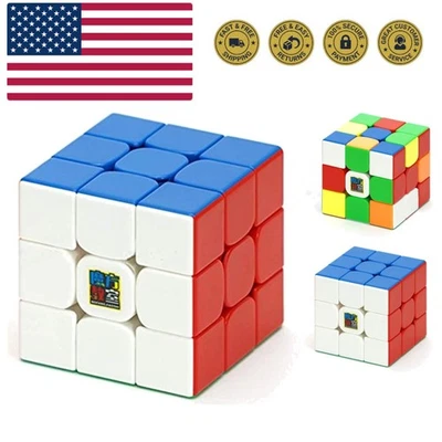 Cubo de velocidad magnético moyu rs3m 3x3 MFJS Moyu RS3 M 2020 3x3 pegatina cubo de velocidad... Foto 1 de 4